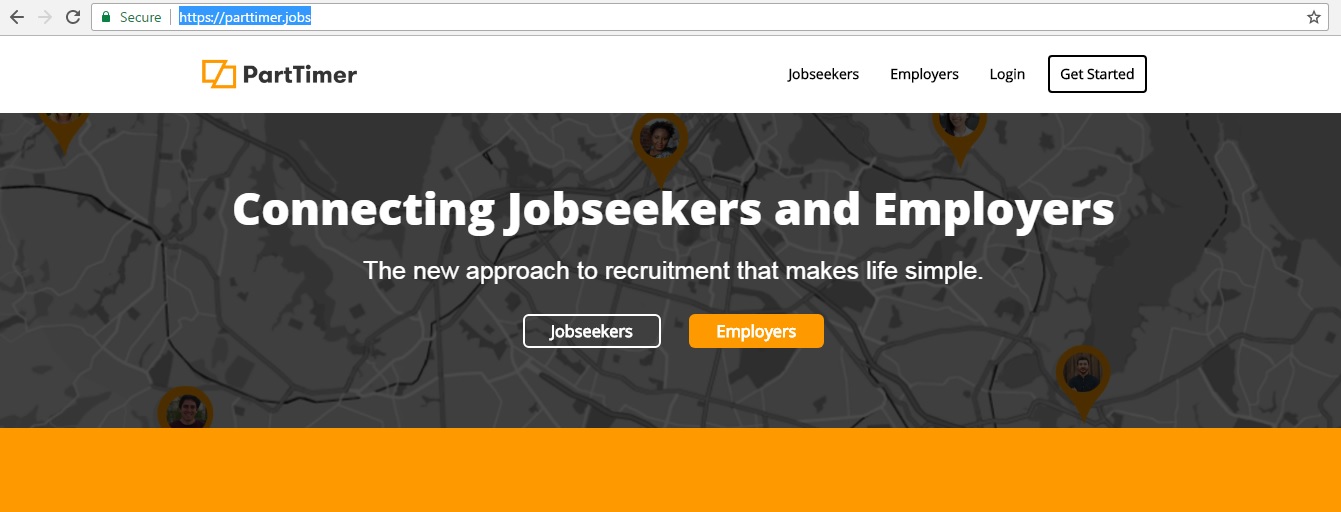 Part time
jobs at your fingertips